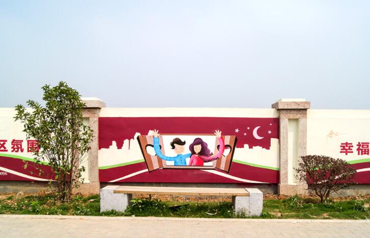 [文化墙]宁德汇景商业街文化墙彩绘